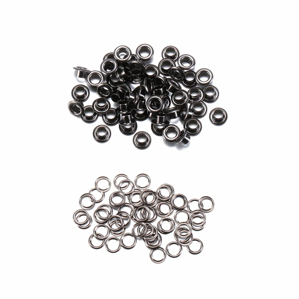 

50Pcs/Set Shoes Clothes Leather Craft Metal Rivet Buckles Eyelets Grommet Eyelet Buttons Belt Buckle