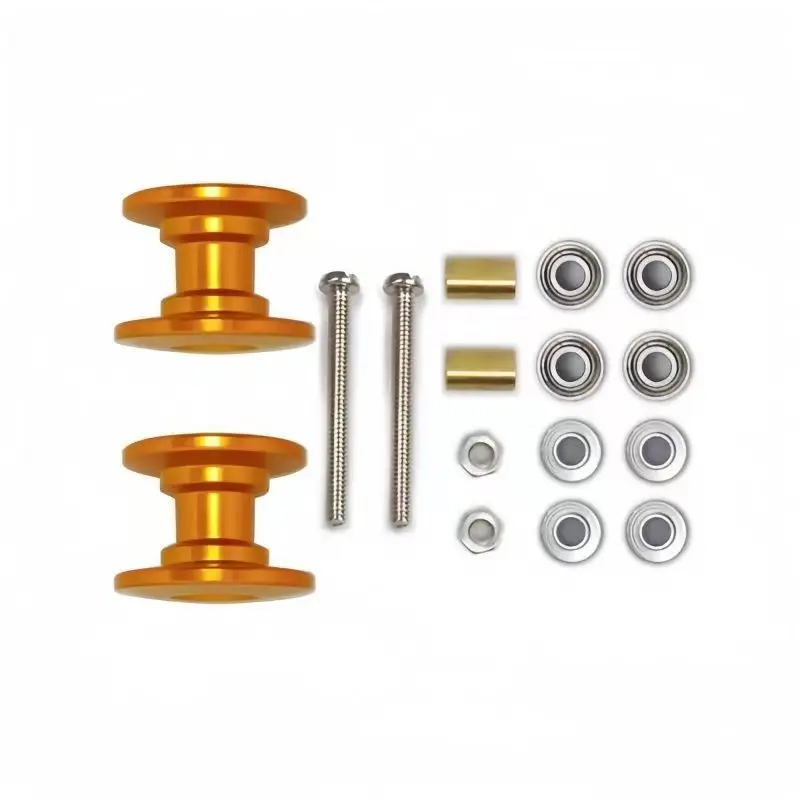 2Pcs RC 4WD Accessories - Suitable for Tamiya 94945 13-12mm Lightweight Two Guide Wheels view 6