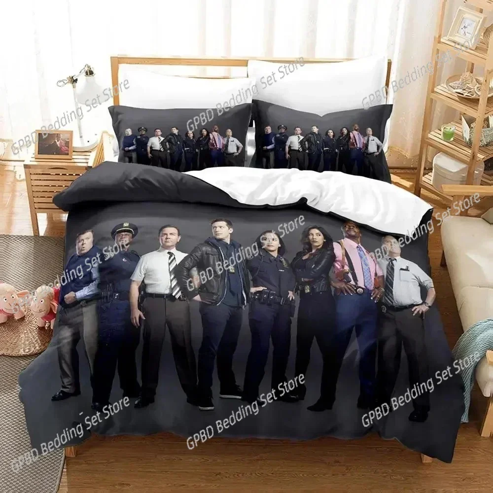 TV Trend Brooklyn Nine-Nine 3D NEW Duvet Cover Pillowcase Bedding Set Adult Girl Bedroom Decoration Children Single Double Large