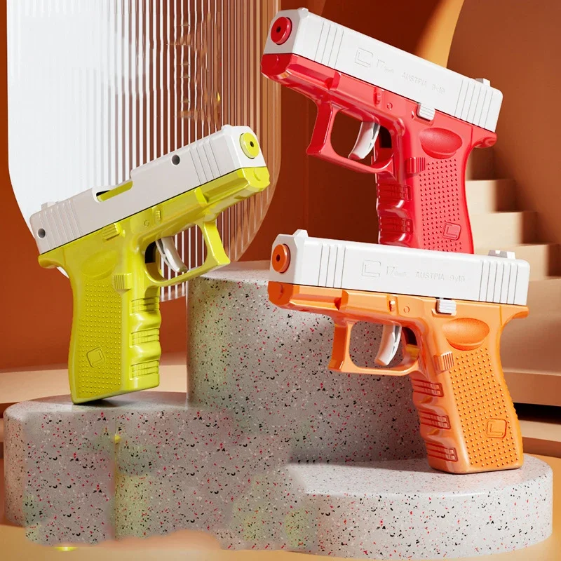 Glock Pistol Children Toys Portable non Electric Water Gun Summer Shooting Game Outdoor Beach Swimming Pool Gift for Adult Kids