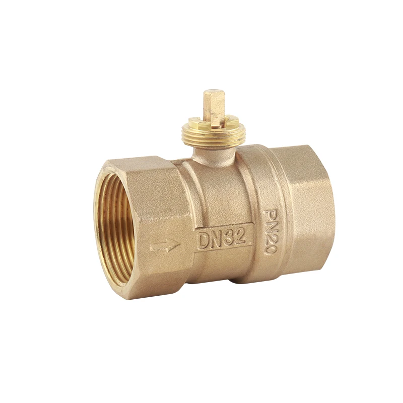 High Quality 1-1/4in 2-Way Brass Thread Connection Electric Control Ball Valve PN16 DN32 for Water System from Manufacturer