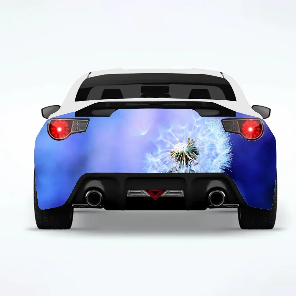 

Dandelion Car Rear Wrap Car Stickers vehicle Decal Creative Sticker Car-Body Appearance Modification Decor Stickers