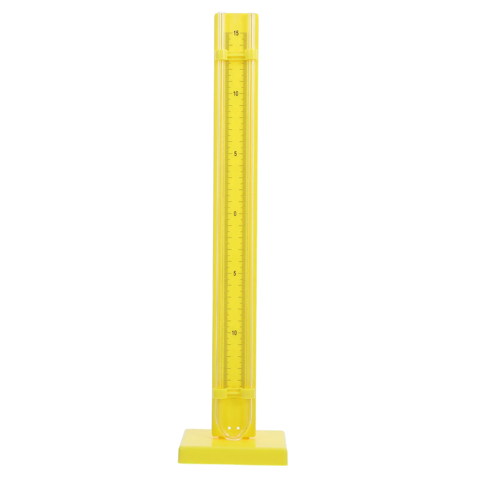 1Set Laboratory U Tube Manometer Clear Plastic U Shaped Pressure Gauge Sensitive Physics Lab Manometer Teaching Science