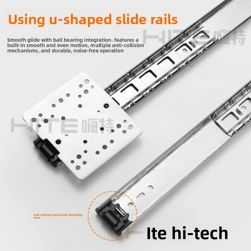Concealed Folding Cabinet Door Slides In Black Or Silver To Mm Cold Rolled Steel Rotary Guide Hardware Hinges Upward Opening