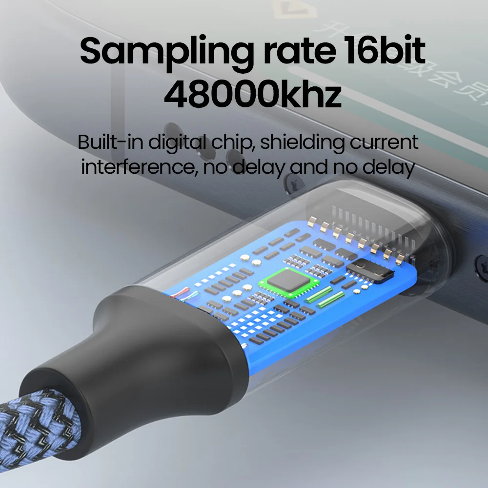 USB C to 3.5mm Headphones AUX Audio Cable USB Type C Male TO 3.5 Jack Earphone Adapter For Samsung iPhone 15 16 USB C Adapter