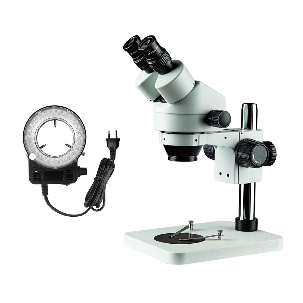 

Высококачественный бинокулярный микроскоп, лабораторный сварочный телескоп, регулируемое рабочее расстояние, микроскоп с зумом, электроника, промышленность