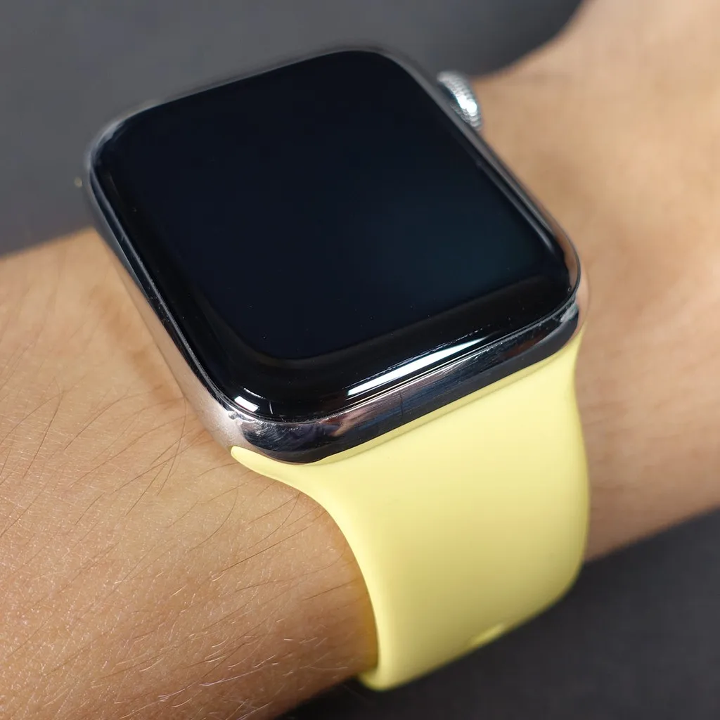 Silikonarmband für Apple Watch, 46 mm, 44 mm, 45 mm, 49 mm, 42 mm, 40 mm, 41 mm, Sportarmband, iWatch Series 12, 11, 10, SE, 9, 8, Ultra, 4, 3, 2. – Detail 2