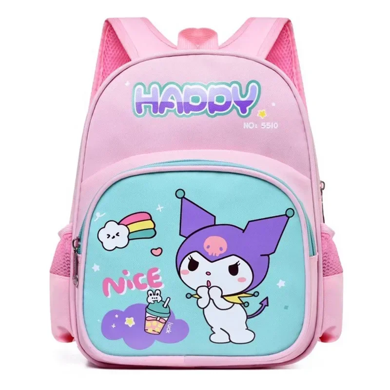 Sanrio hello kitty kindergarten princess children schoolbag girl cartoon backpack girl kuromi shoulder bag baby handbag