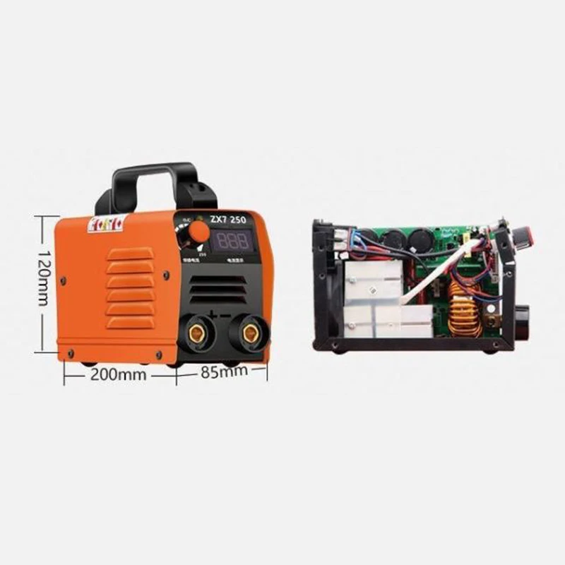 220V Welding Machine Portable Household ZX7-250 Full Copper DC Mini Electric Welding Machine