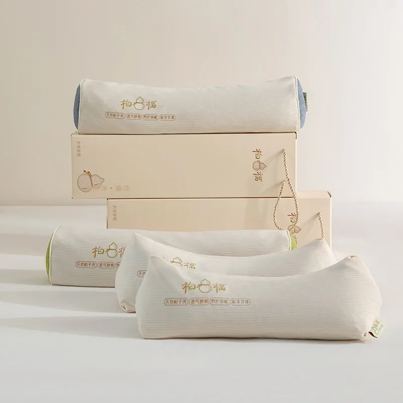 Health Herbal Neck Pillow, Stretching Cervical Spine Triangle Buckwheat Shell Children's Wormwood Mosquito Repellent Pillow