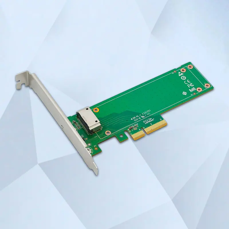 GenZ SSD 카드, PCIe4.0 x4-단일 포트, EDSFF E1.S NVMe