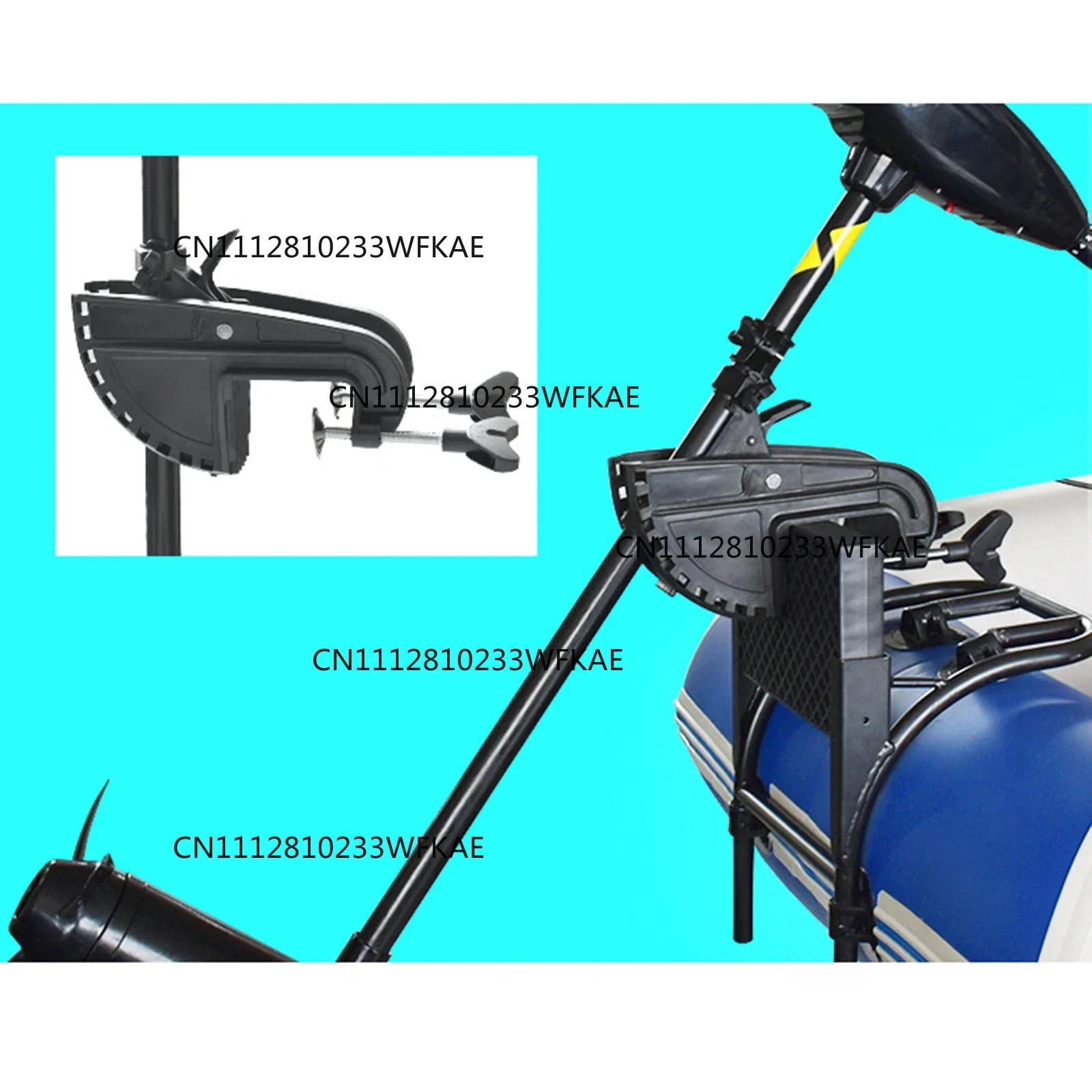 Electric Trolling Motor Thruster Bracket Mount for Inflatable Boat Kayak Motor Accessory Rowing Boat Dinghy Accessory