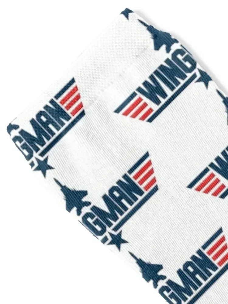 Wingman - Maverick Style Socks christmas stocking christmass gift gym Socks Man Women's