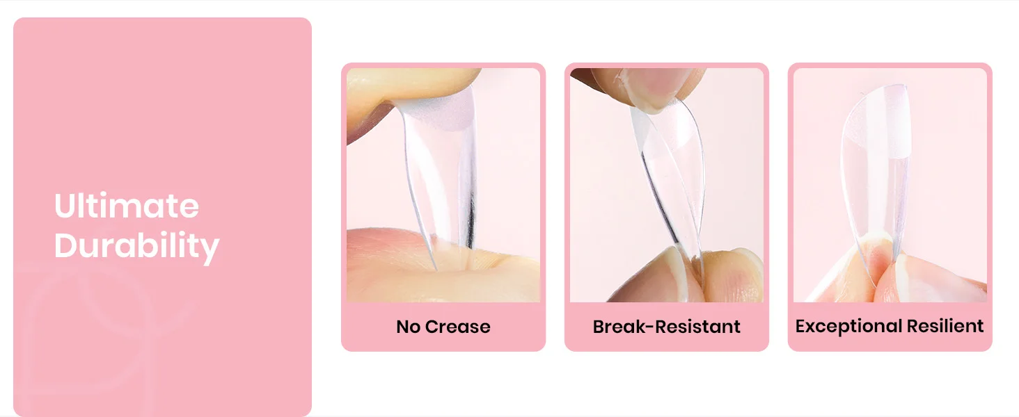 Gel Nail Tips Almond Short Summer Nails