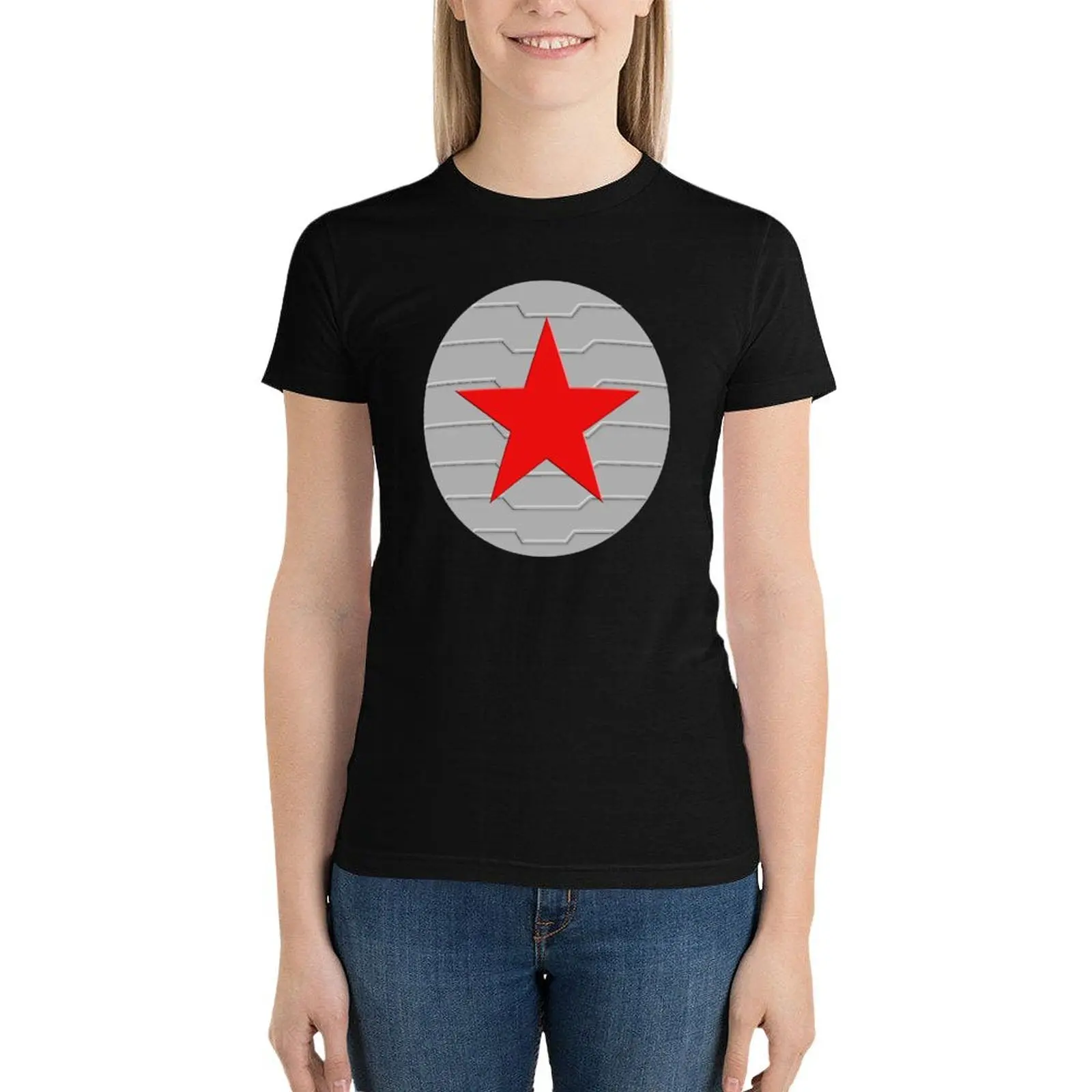 Winter Soldier - Shield T-Shirt hippie clothes graphics vintage clothes clothes for woman