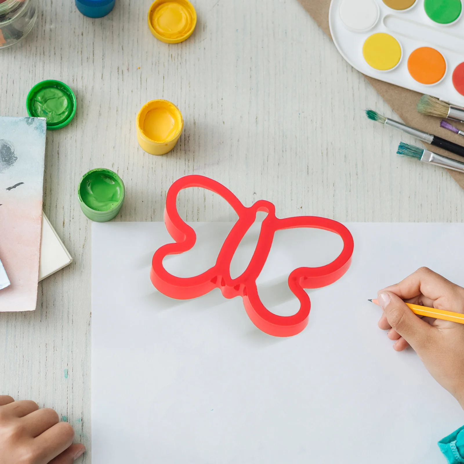 10 stücke Kinder Diy Ton Formen Set Obst Tier Teig Schneider Kunststoff Modellierung Werkzeuge Für Kreative Spielen Wiederverwendbare Handwerk Lernen -