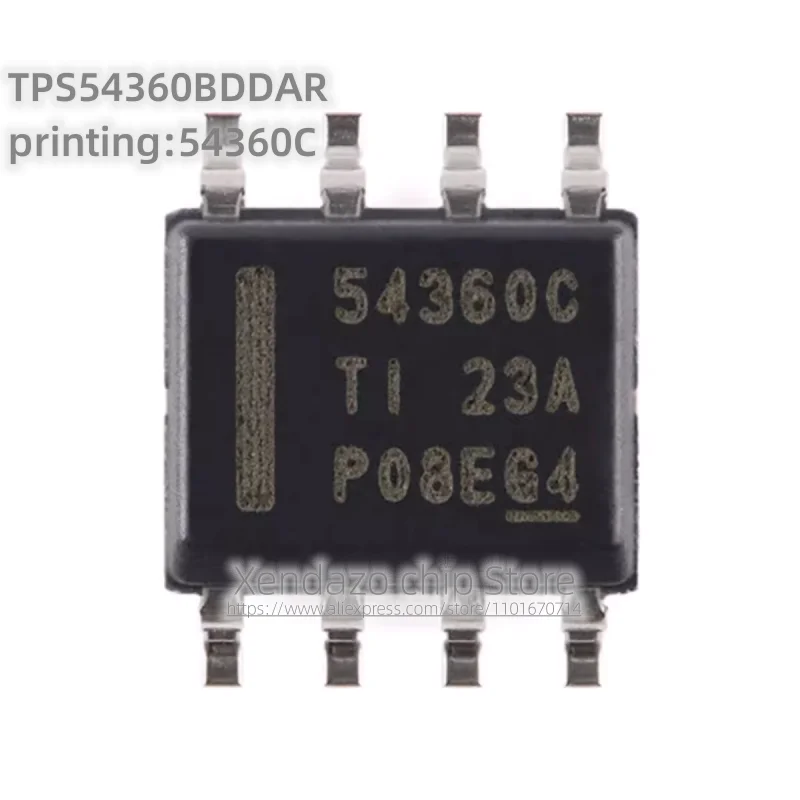10pcs/lot TPS54360BDDAR Silk screen printing 54360C SOP-8 package Original genuine Switching regulator chip