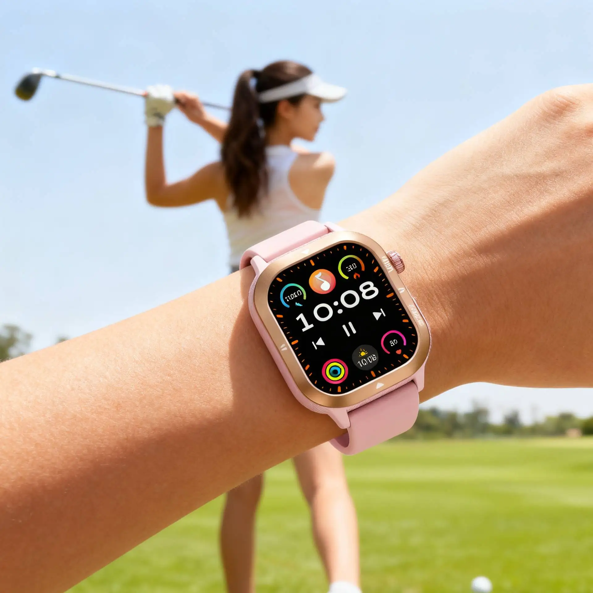 

LEADOYS C30 Women's Smart Watch Reloj Inteligente Para Hombre Waterproof Running Cycling