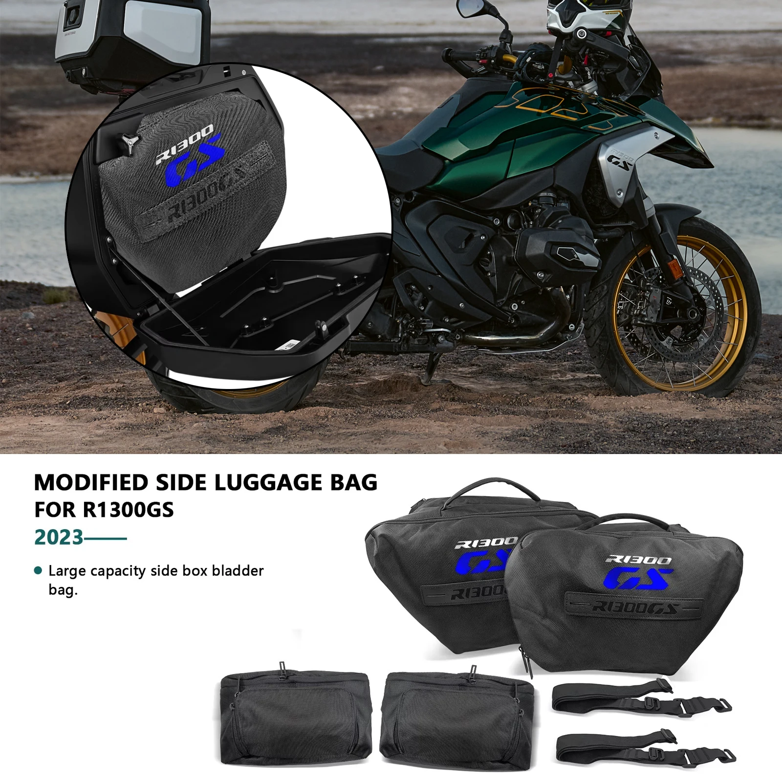 

Водонепроницаемая сумка-вкладыш для мотоцикла R1300GS R 1300 GS r1300 gs 2023 2024 2025, багажная сумка, седельная сумка, аксессуары для мотоциклов