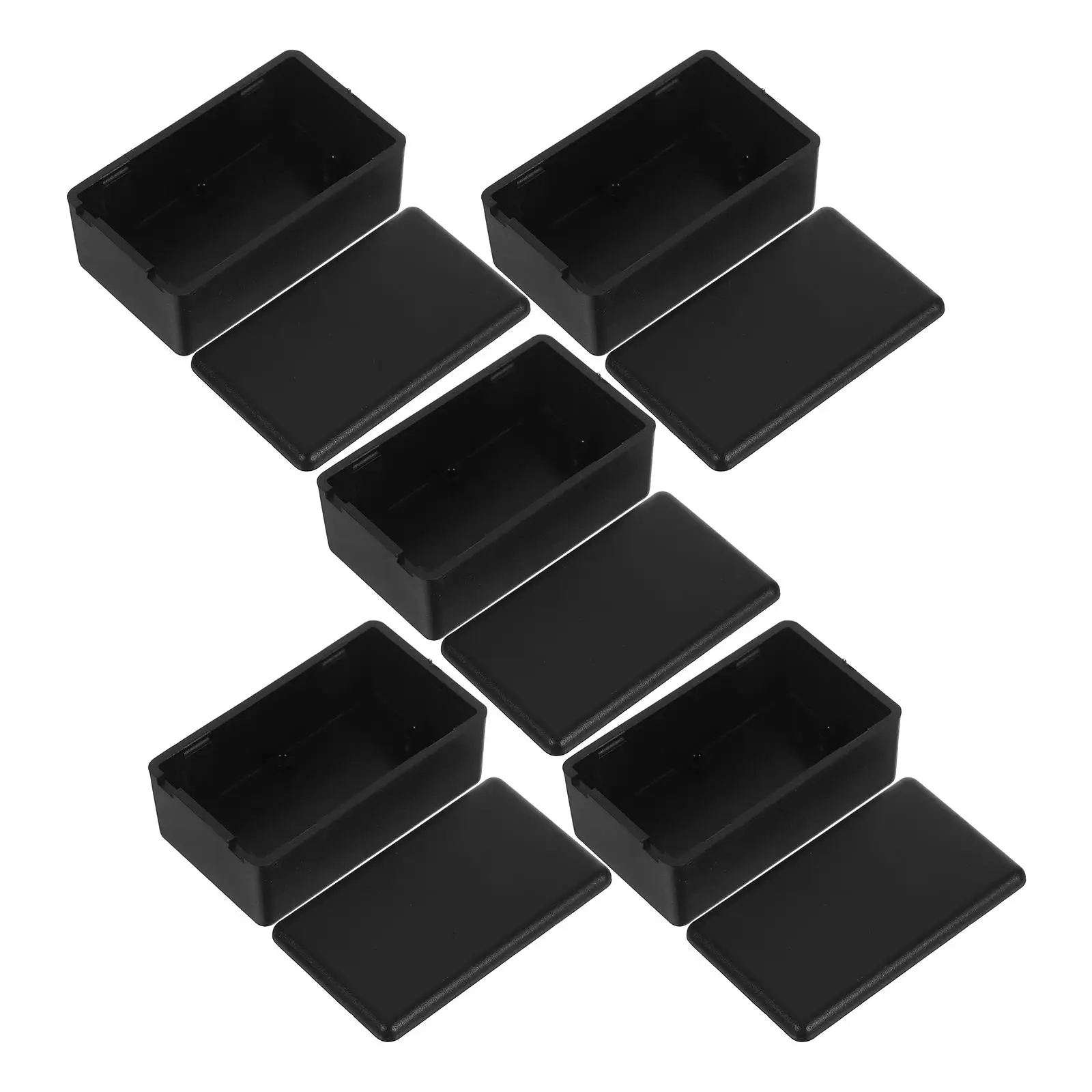 

5pcs Terminal Box Housing Waterproof Electrical Enclosure Plastic Power Case Dustproof Project Outdoor Supply Elegant Design