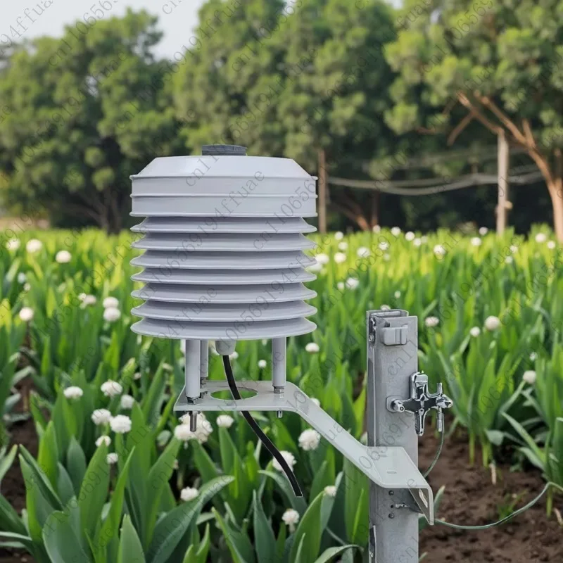 Outdoor Weather Station Monitoring Meteorological RS485 Air Temperature Humidity Pressure Sensor ABS Material