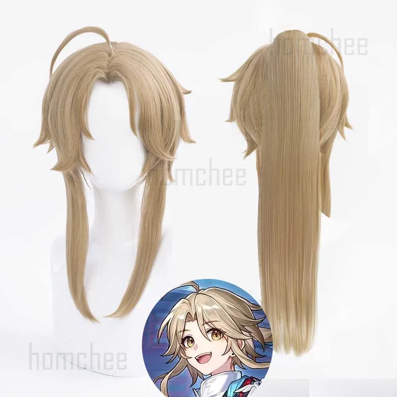 Honkai Star Rail Cosplay para hombres, disfraz de Yanqing, peluca, ropa de fiesta de Halloween, juego de Anime, Star Rail, Honkai, Yanqing