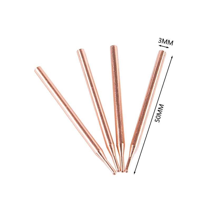 18650 소형 리튬 배터리 점용접 펜, 알루미늄 산화물 구리 점용접 바늘 전극 팁, 2 개