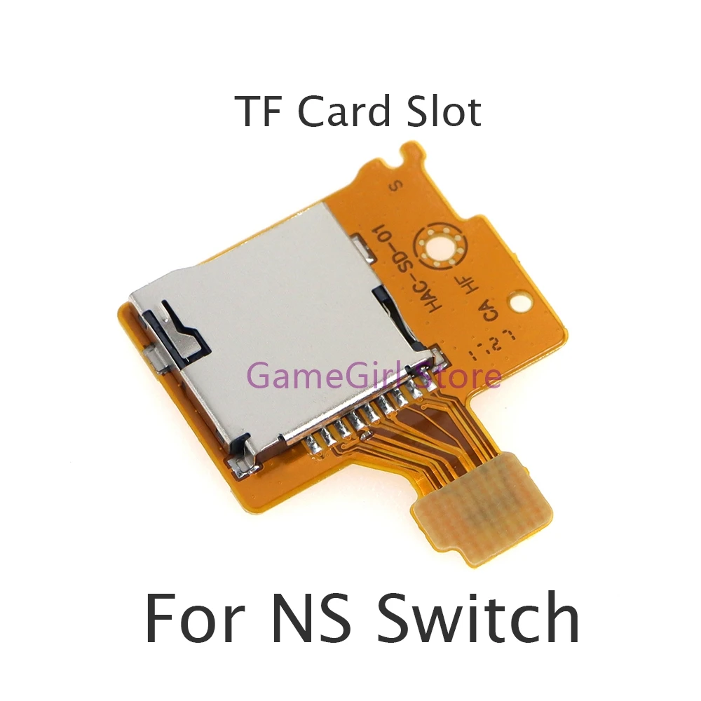 1pc TF SD Card Slot Socket For NS Nintendo Switch Console Replacement Parts