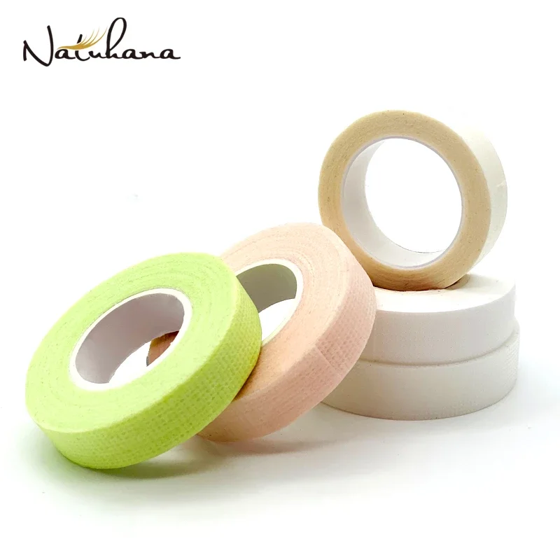 4 Rolls Breathable Non-woven Tape Lash Extension Eyelash Tape Under Eye Pads Adhesive Eye Lash Stickers Makeup Tools