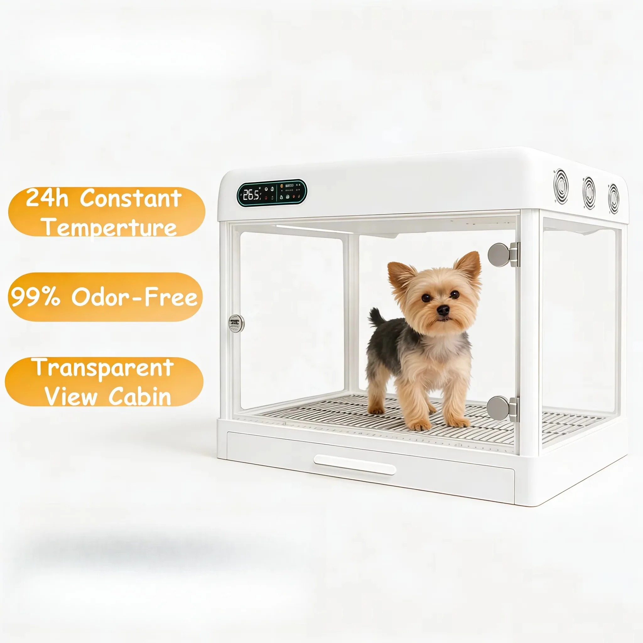 Pet nest, made of ABS material, can keep fresh air, deodorize and sterilize, constant temperature in all seasons
