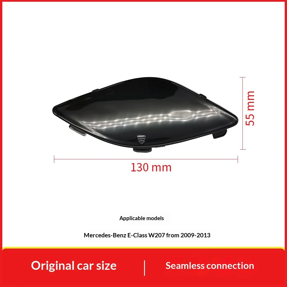 Suitable for 09-13 Mercedes Benz E-Class Front Bumper Trailer Cover W207 Front Bumper Traction Hook Cover 2078850123 3