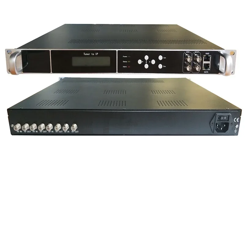 4 8 12 16 24 channel tuner to IP gateway tuner to ASI DVB-S2 DVB-C DVB-T DVB-T2 ATSC ISDBT IPTV Digital RF Receiver