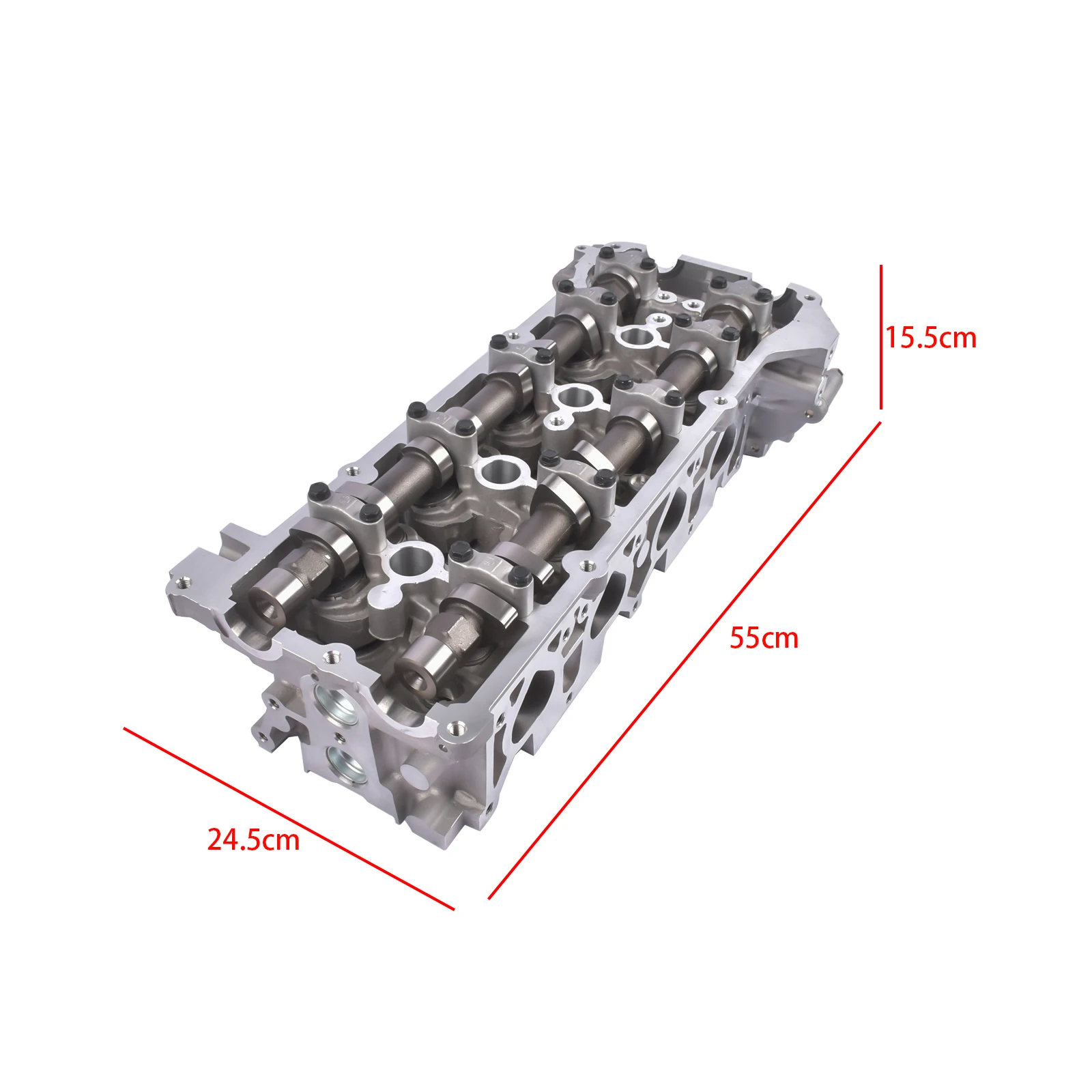 

Engine Cylinder Head Assembly Fits Select: 1991-2004 2006-2007 Nissan 240SX Frontier Coupe Pickup Silver 1Pc