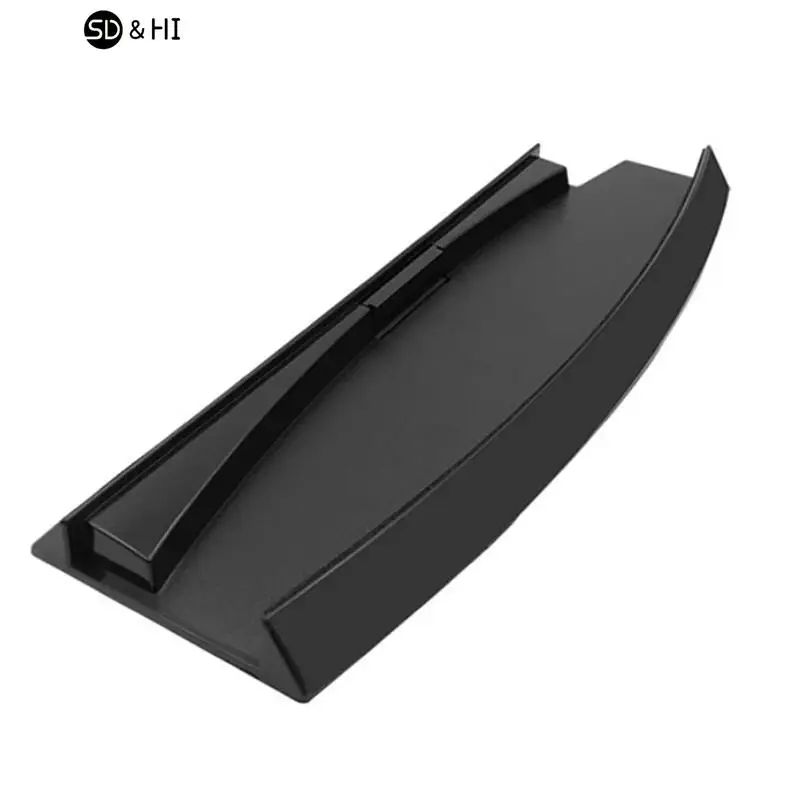 Vertical Stand Holder Hold Dock Plastic bracket Base for PS3 Slim console Black