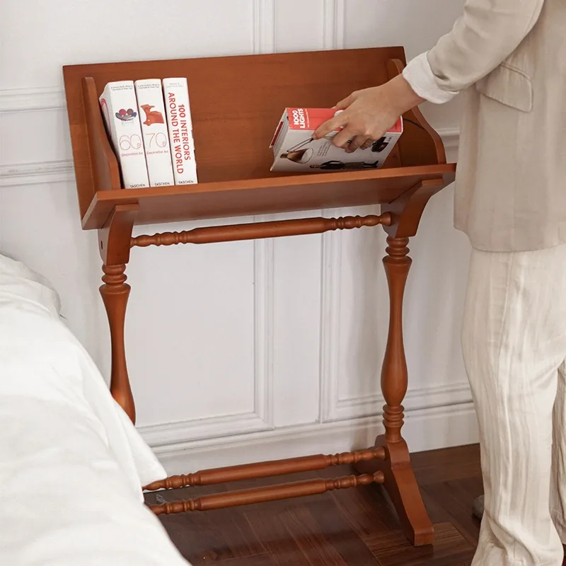 رف كتب للعطلات الرومانية على شكل حرف V، حافة من الخشب الصلب، زوايا قليلة، رف عرض من الأرض إلى السقف، رف صحف، دراسة فنية من السجل، l #2