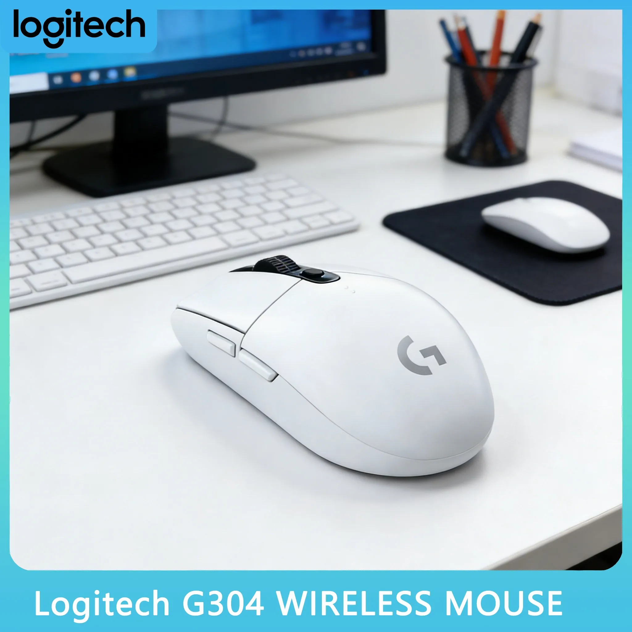 

Logitech G304/G305 Wireless Mouse Endurance Mode Up to 9 Months Life