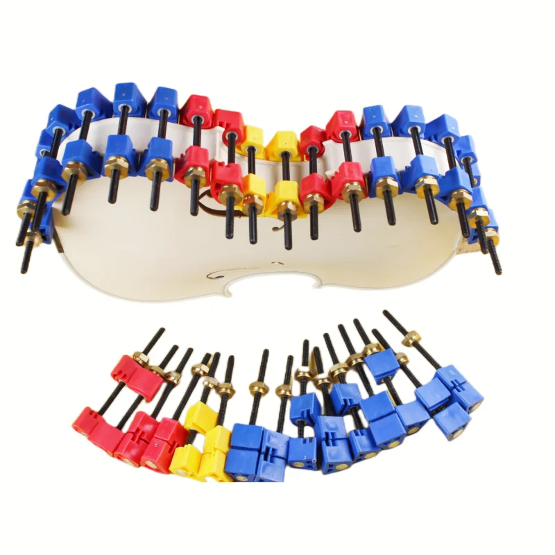 32 pcs violin clamps clips fix top and back professional violin making tool