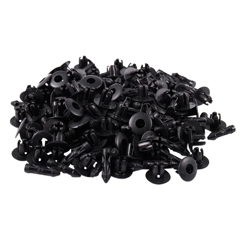 7Mm Hole Plastic Rivets Fastener Auto Car Fender Bumper Push Clips 1000 Pcs