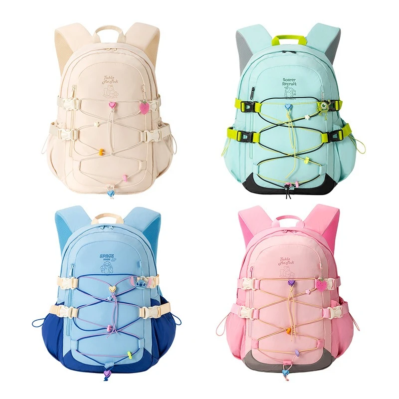 Girls' Large Capacity Backpack - Minimalist Versatile High-Value Bag, Practical Daypack for Hiking Camping Outdoor Activities