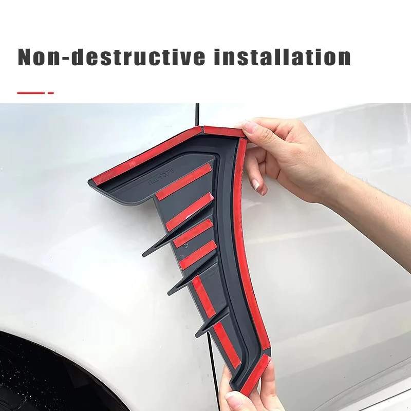 Side Fender Ventilation Cover Plate Trim For Mazda CX5 6 3 CX7 Axela Atenza Demio CX30 MX Exterior Decor - view 6