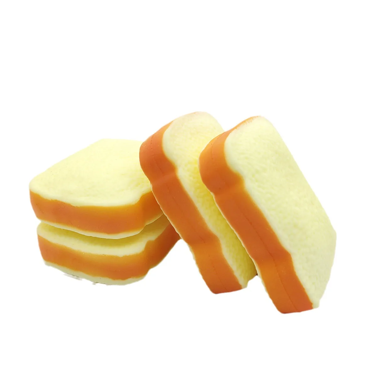 Antistress Squishy Toy Stress Relief Anxiety Bounce Slow Rising Stretchy Soft TPR Loaf Toast Bread Squeeze Autism ADHD Kids Toys