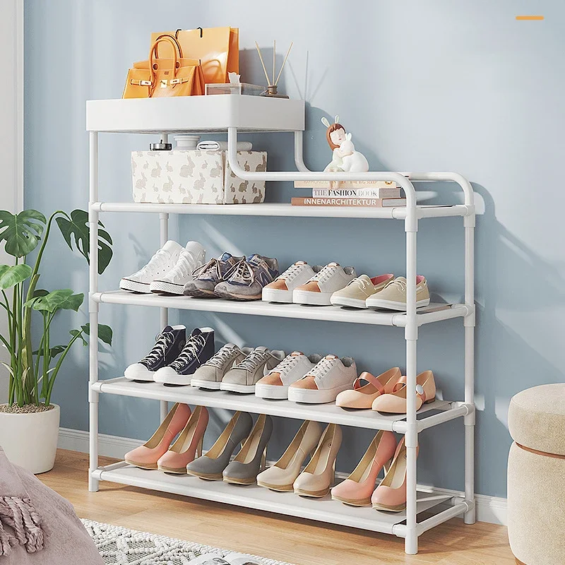 

Modern Simple Dustproof Shoe Rack Multi-Layer Space Saving Shoe Shelf Home Dormitory Shoe Cabinet Organizer Storage Rack