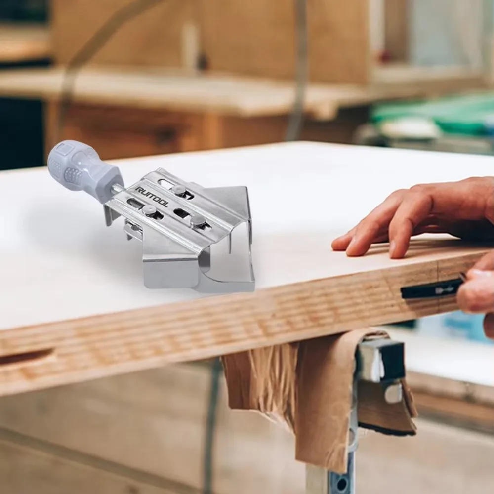 

DIY Right Angle Clamps Clamping Tool Stainless Steel Fish Tank Splicing Clamp 90 Degree Positioning Squares Splicing Clamp