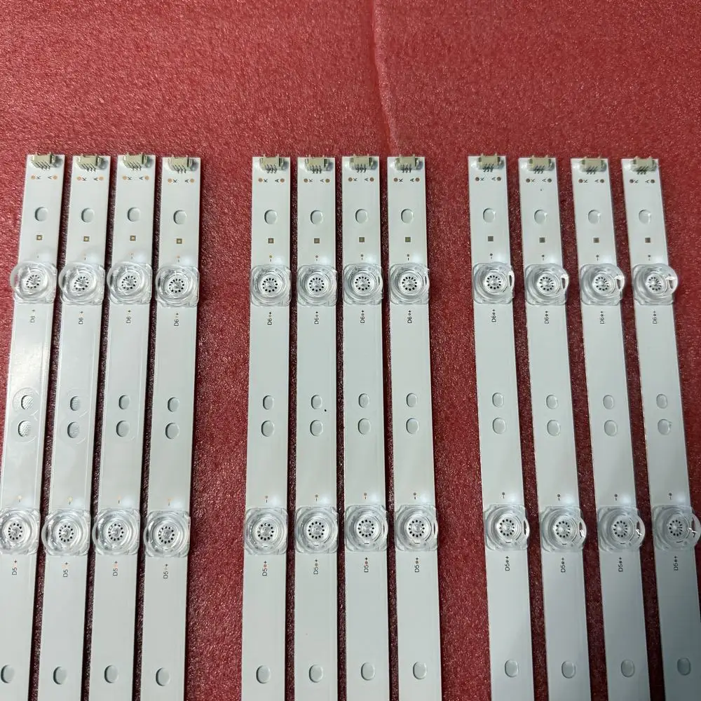 

12pcs/set LED strip for LE50K5500TF pioner PLE5006 MTV-5031LTA2 LT-50EM76 50C550 PLDED5068A-E LED50D06-ZC14AG-01 LED50D6-ZC14