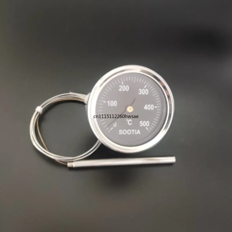 EP4 Pizza Oven Electric Oven Thermometer, Bread Oven Pointer Thermometer, 500 Degree Stainless Steel Plate Thermometer