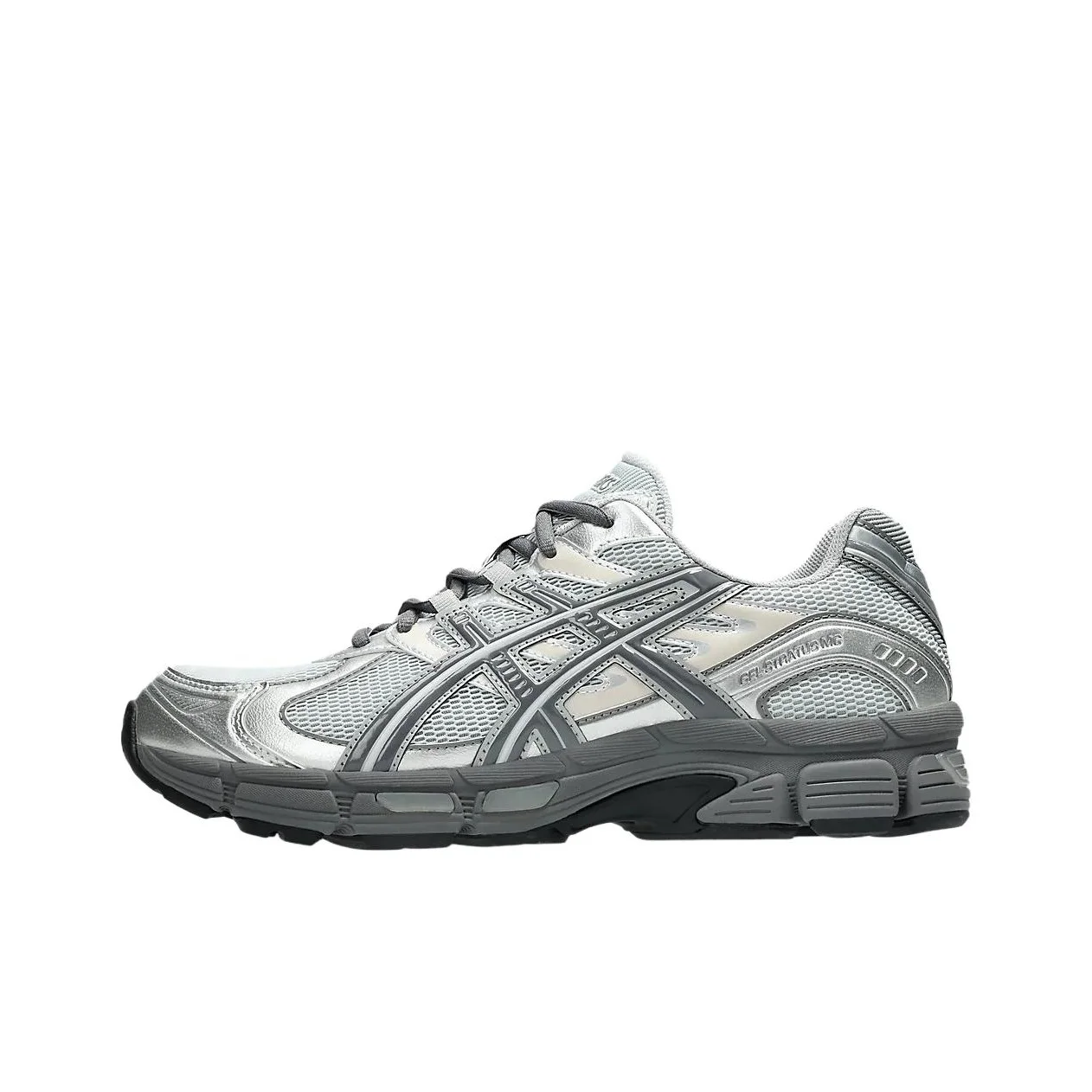 ASICS GEL STRATUS MC Running Shoes Unisex Gray Silver 1203B219-020