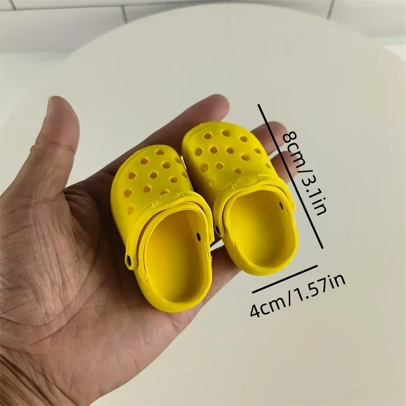 ثقب صغير الأحذية المعلقات الملابس الأحذية حقيبة الحيوانات الأليفة لعبة الأحذية bb الكرتون الملحقات لطيف أحذية صغيرة DIY بها بنفسك #2