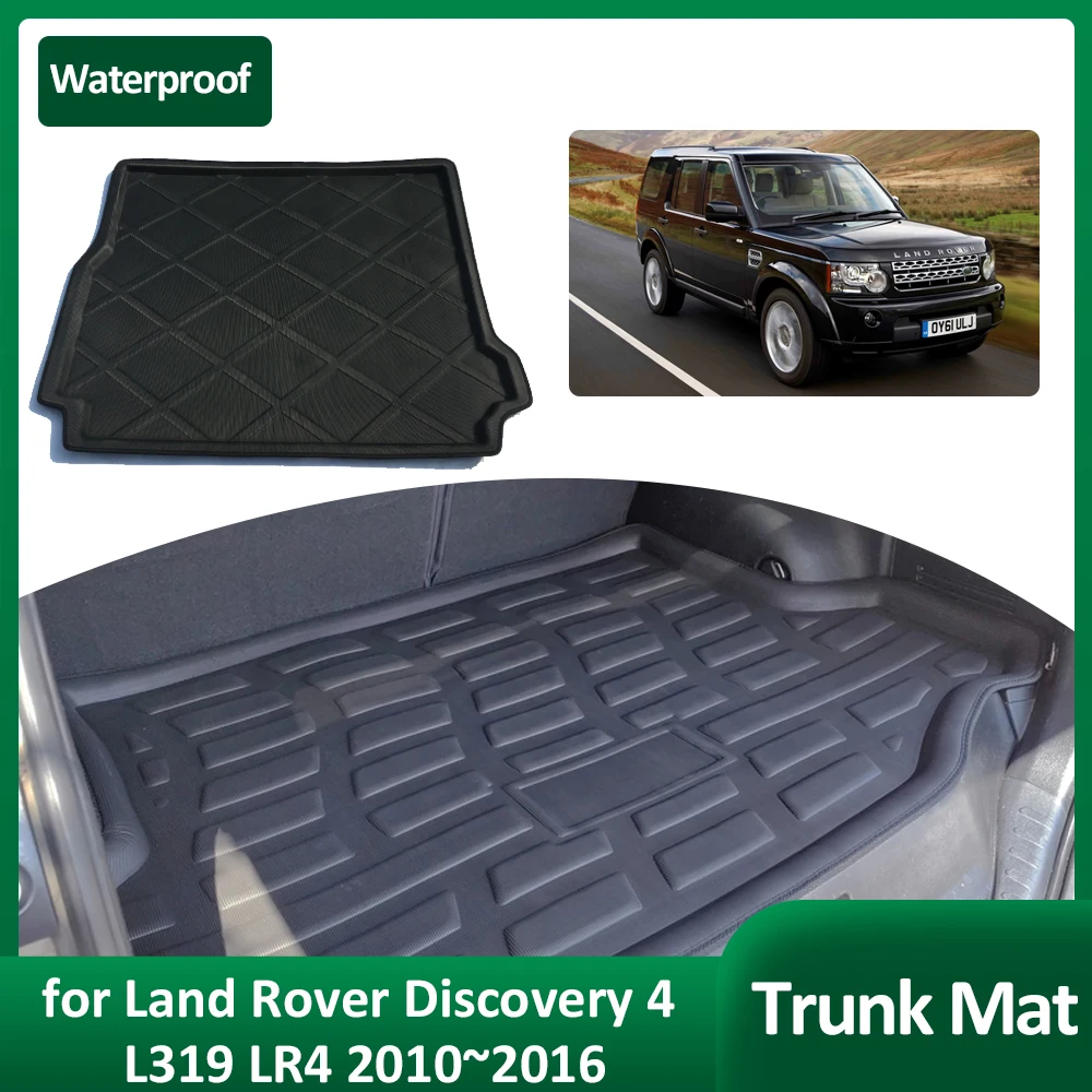 

Car Trunk Mat for Land Rover Discovery 4 L319 LR4 2010~2016 Waterproof Luggage Cargo Boot Pad Liner Cover Rug Custom Accessories