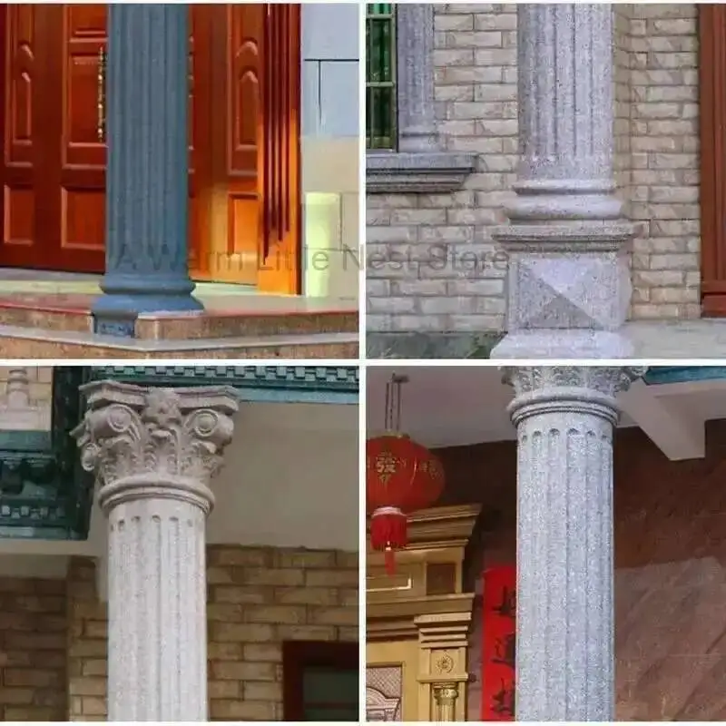 

Цементная колонна, литая форма, утолщенная модель римского тела, домашний декоративный строительный шаблон для виллы, аксессуары для колонны для ворот