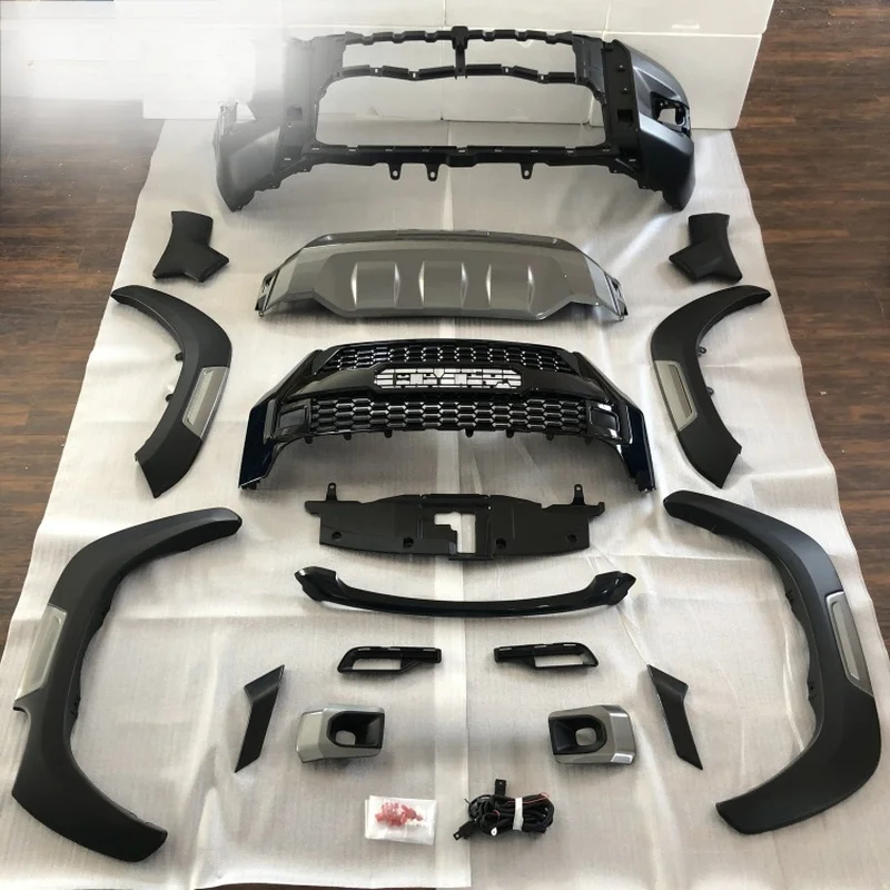 Auto Parts 4x4 Pickup Body Conversion Kit Exterior Replacement Tuning for 2021 Hilux Revo to Rocco